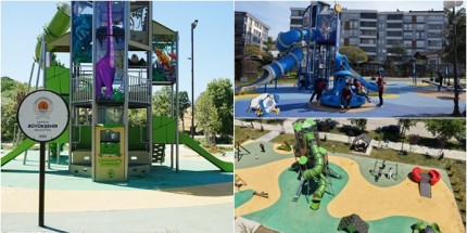 Büyükşehir’den ilçelere Yeni Parklar 